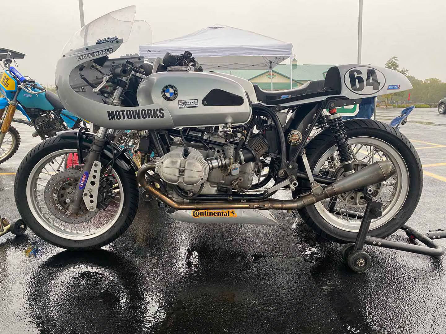 Replica of a 1972 BMW R75 Butler & Smith Superbike with Continental ...
